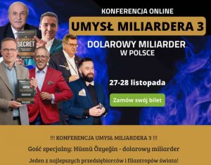 Konferencja Umysł Miliardera III listopad 2021
